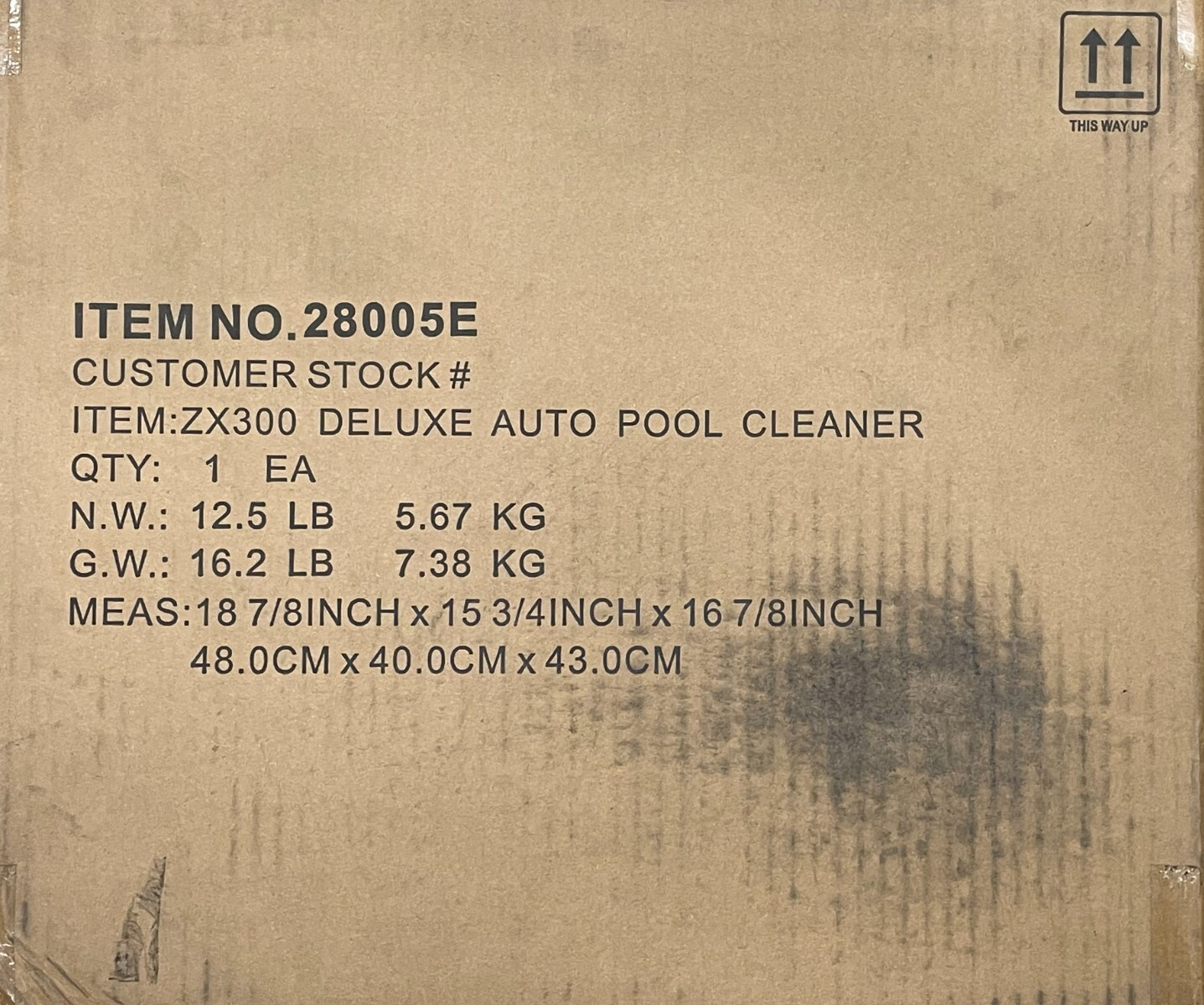Intex 28005E Swimming Pool Floor and Wall Cleaner Robot Vacuum