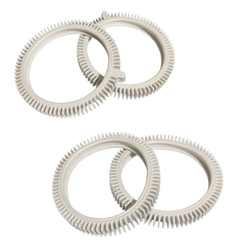 Pool Cleaner Front & Rear Tire Kit Replacement for Phoenix AquaNaut