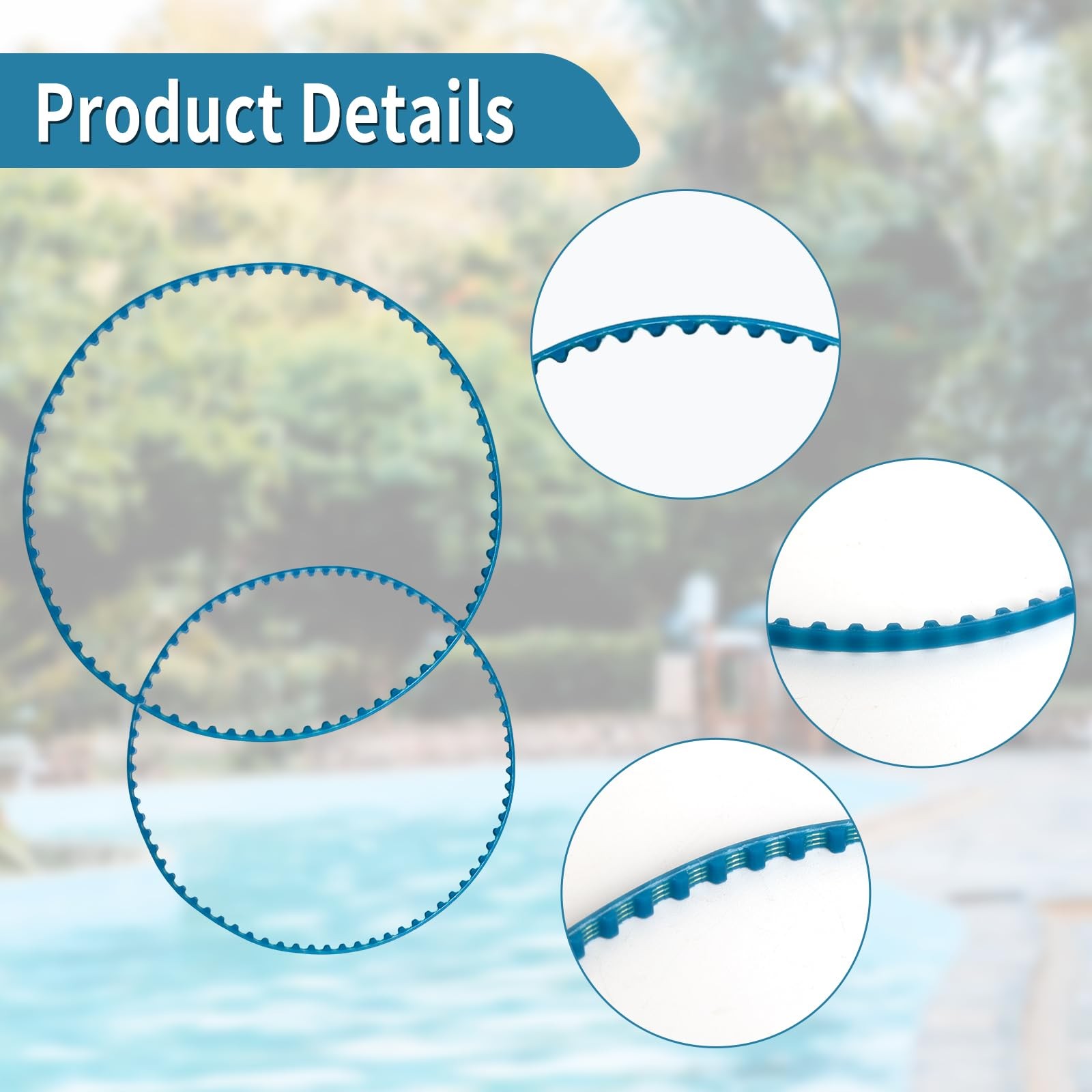 9-100-1017 Large & Small Belt Pool Cleaner Parts Replacement Kit Compatible w…