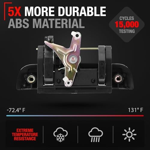 Tailgate Handle Assembly Replacement – Compatible Tailgate Handle (Plastic)