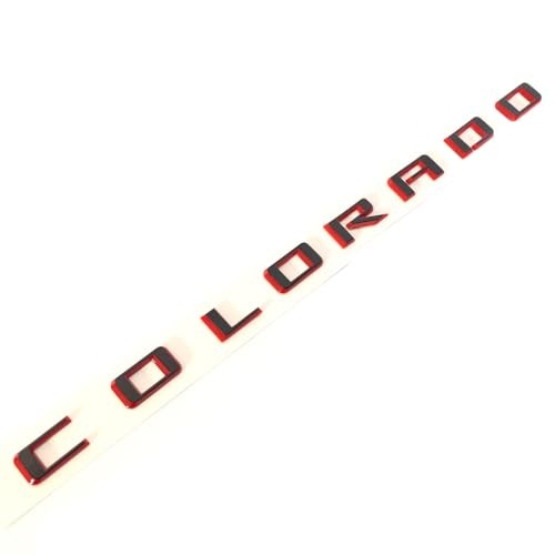 OEM 2023 Colorado Emblem 3D Letters Badge fits Replacement for 2019 1pc redline