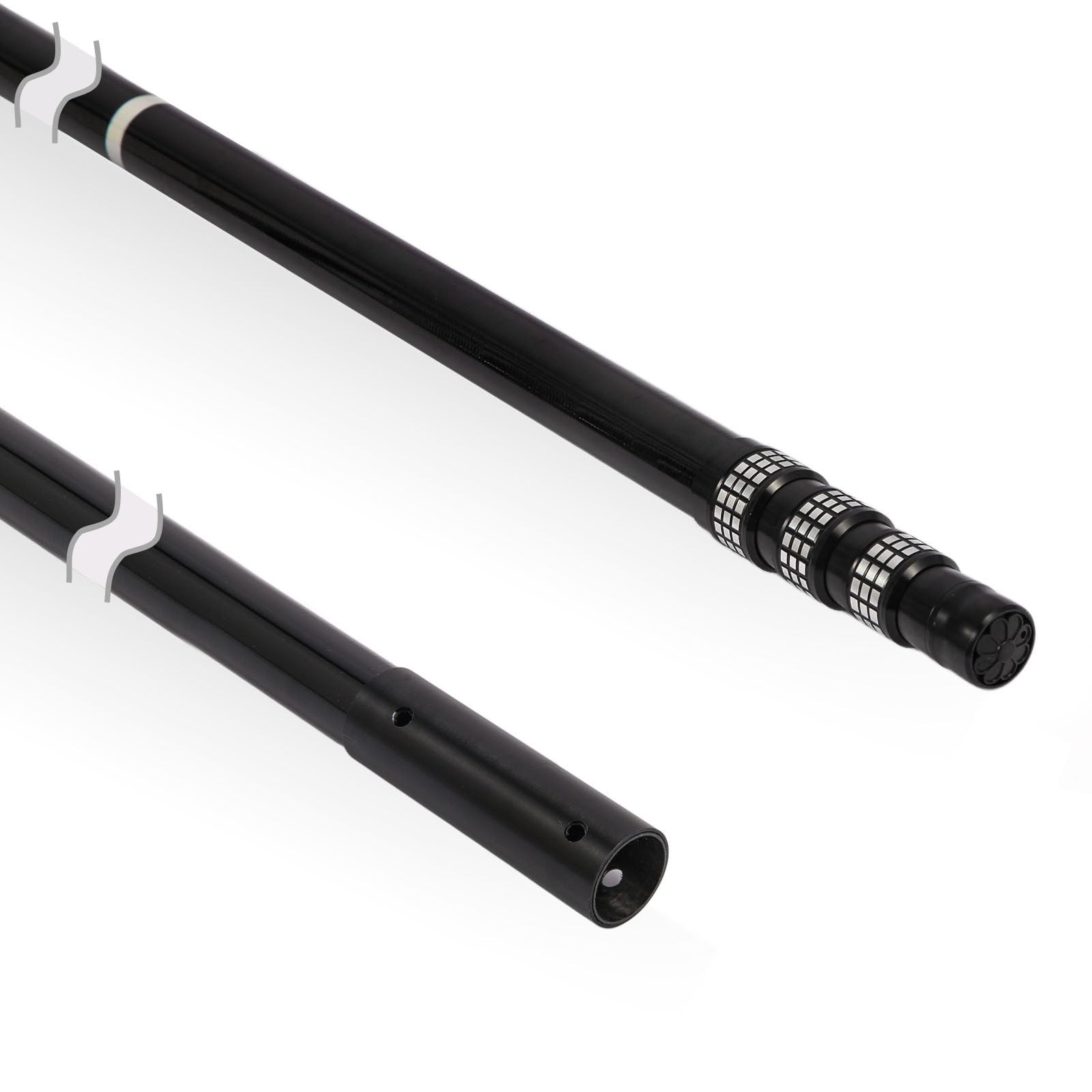 Telescopic 15FT Carbon Fiber Pool Cleaning Pole – Lightweight, Adjustable, Easy