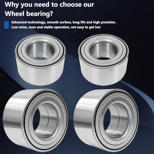 Front & Rear Wheel Bearing Fit for Polaris ATV/UTV 40*74*40 MM & 35*64*37 MM 12