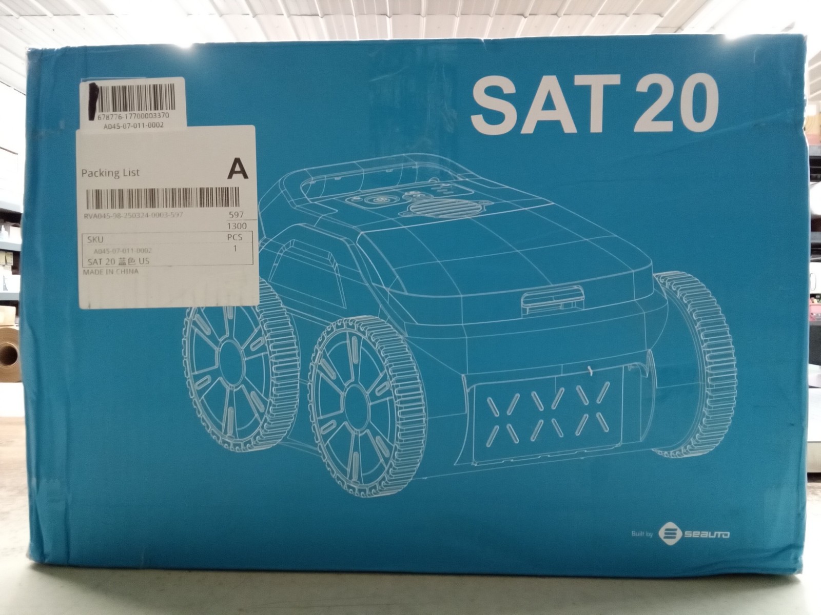 ZYERCH Robot Pool Vacuum 150 min Runtime for up to 2000 sq ft Pool