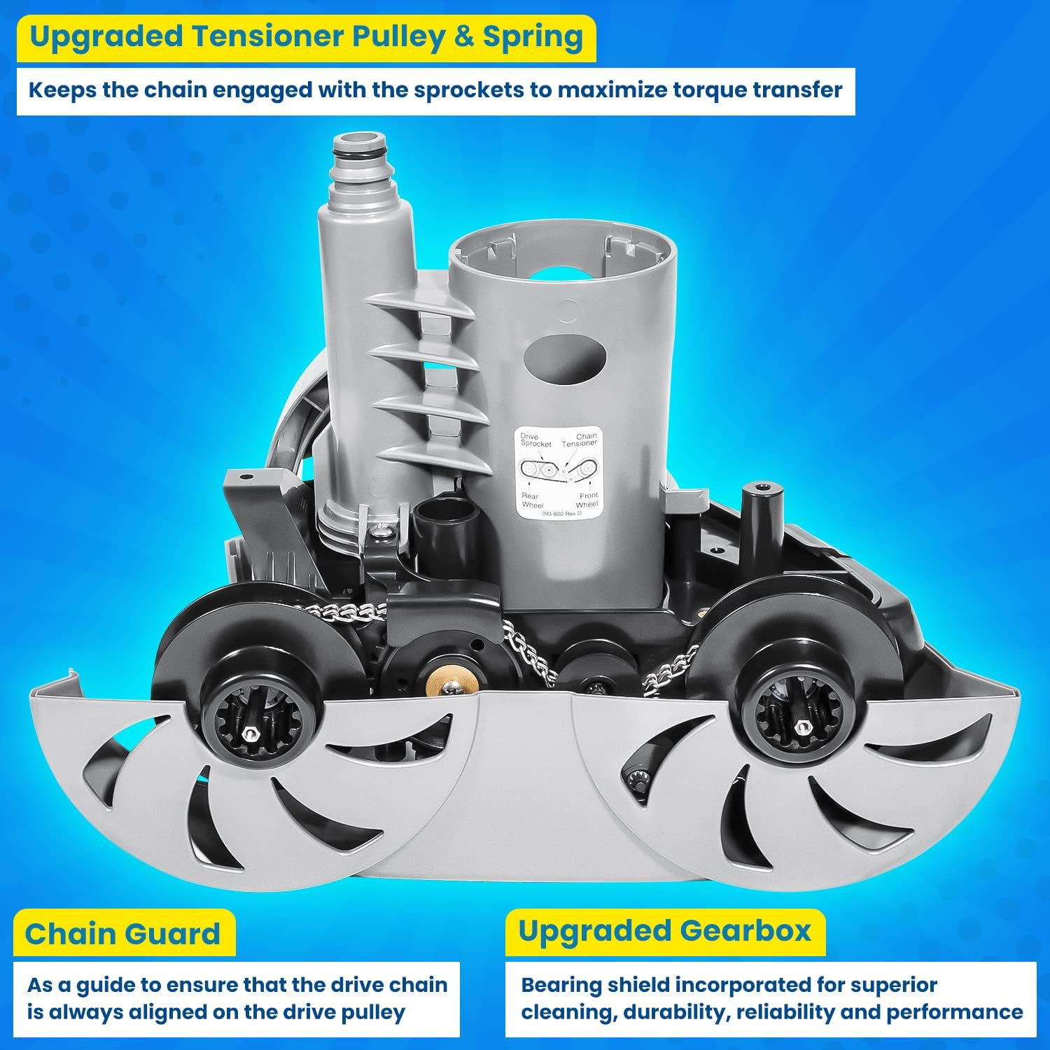 Zodiac Polaris R0543200 3900 Sport Pool Cleaner Upgrade Kit – Silver