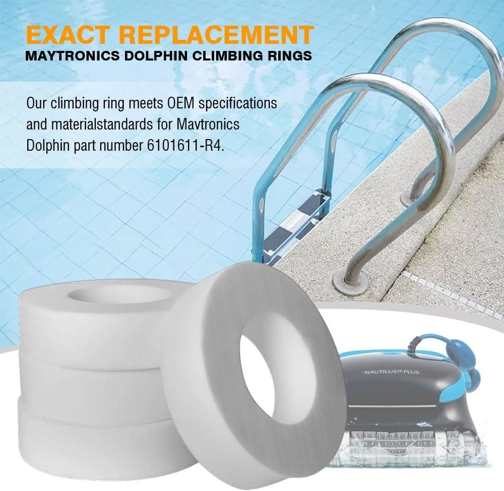 6101611-R4 Climbing Rings Compatible with Maytronics Dolphin Nautilus cc Plus Ro