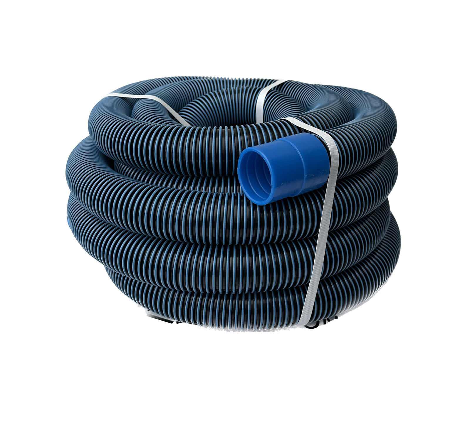 Swimming Pool Spiral Hose 2&Prime; x 32 ft Pool Vacuum Suction Cleaning Flexible Hose