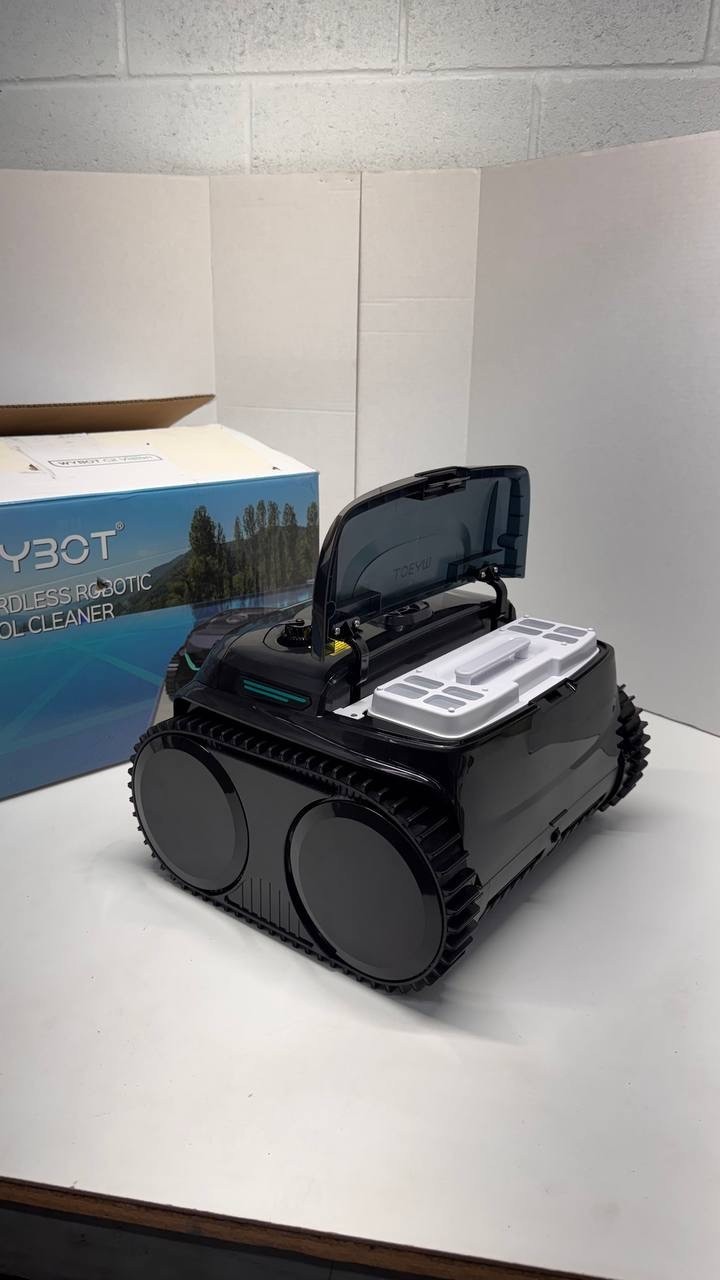 WYBOT C2 Cordless Robotic Pool Cleaner Wall Climbing Inground Vacuum App Control