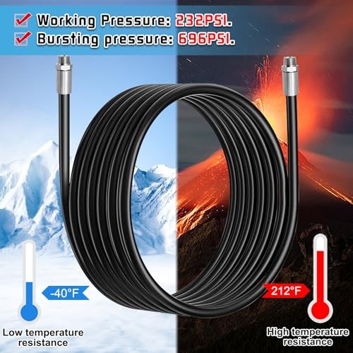 Fuel Transfer Hose 3/4 Inch, 12 Feet Fuel Transfer Farm Pump Tank Tube Hose
