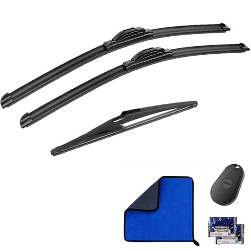 26&Prime; 17&Prime; 12&Prime; Wiper Blades Set for Nissan Pathfinder 2013-2021/ Nissan Rogue