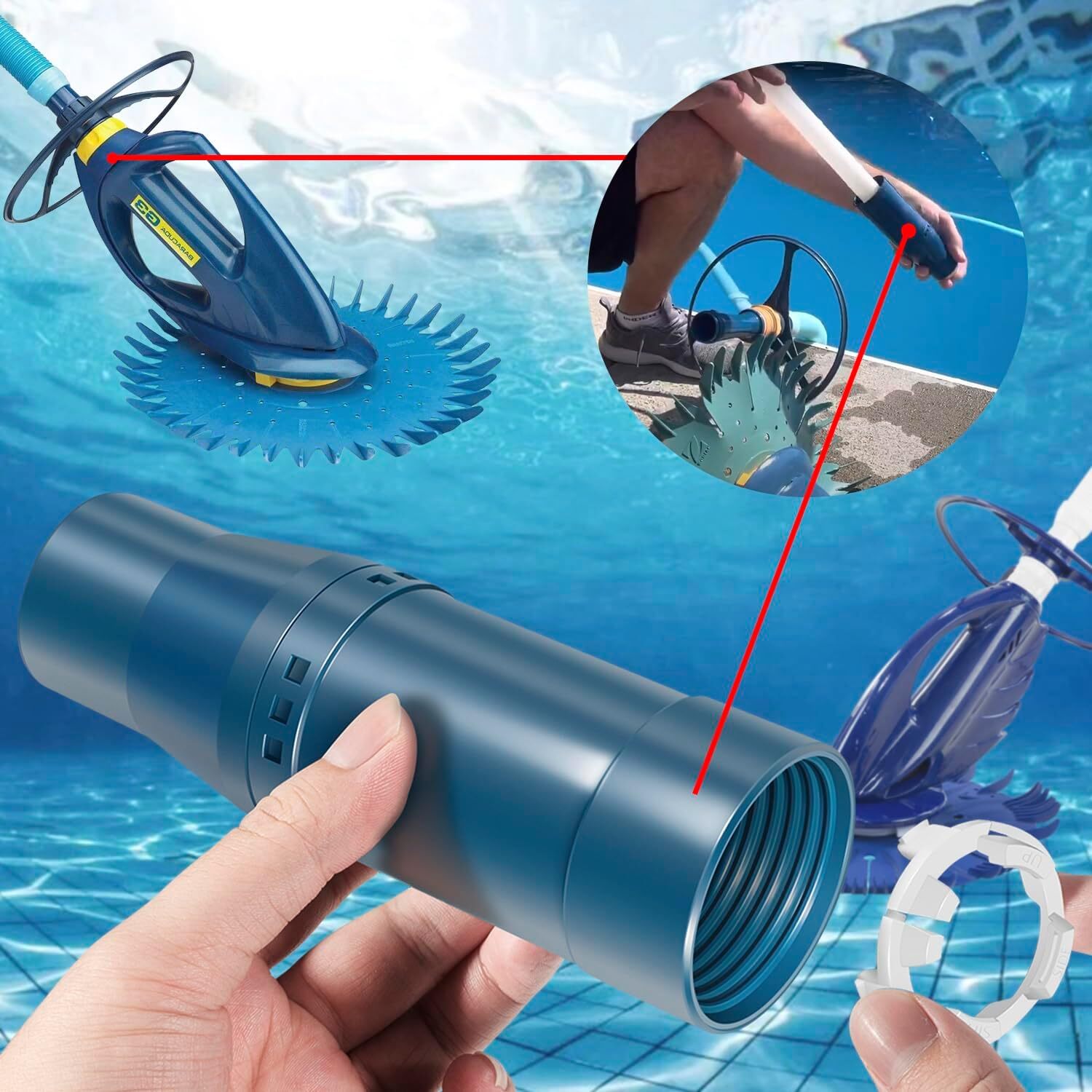 W70345 Cassette Chamber Assembly for Zodiac Baracuda G3 pool cleaner