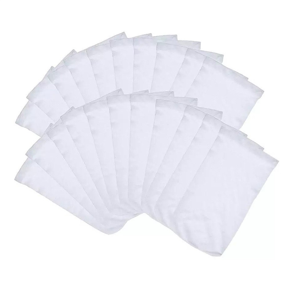 5pcs Swimming Pool Garbage Cover Pool Filter Socks Optional Socks (White)