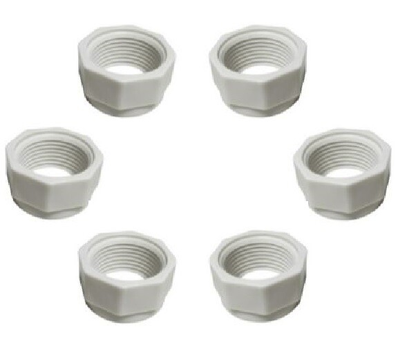 6 Pack Feed Hose Nut Replacement For Polaris Cleaners 180 280 380 480 D15 D-15