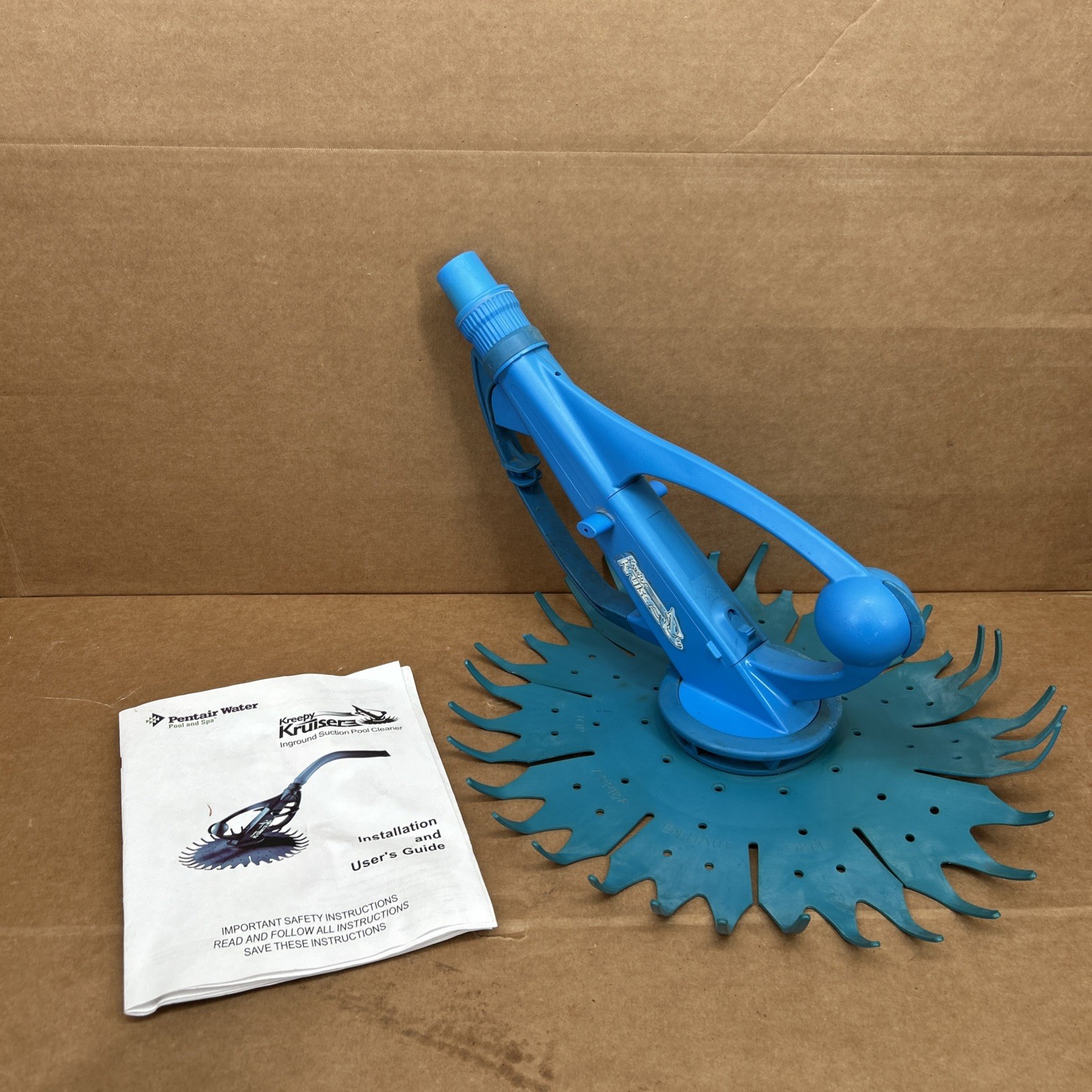 Pentair K60400 Kreepy Krauly Kruiser Automatic In-Ground Pool Cleaner Suction