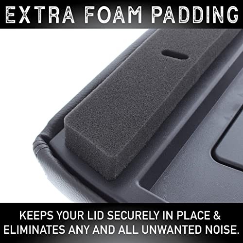 Center Console Lid Replacement Kit for 99-07 Silverado, Avalanche, Dark Gray