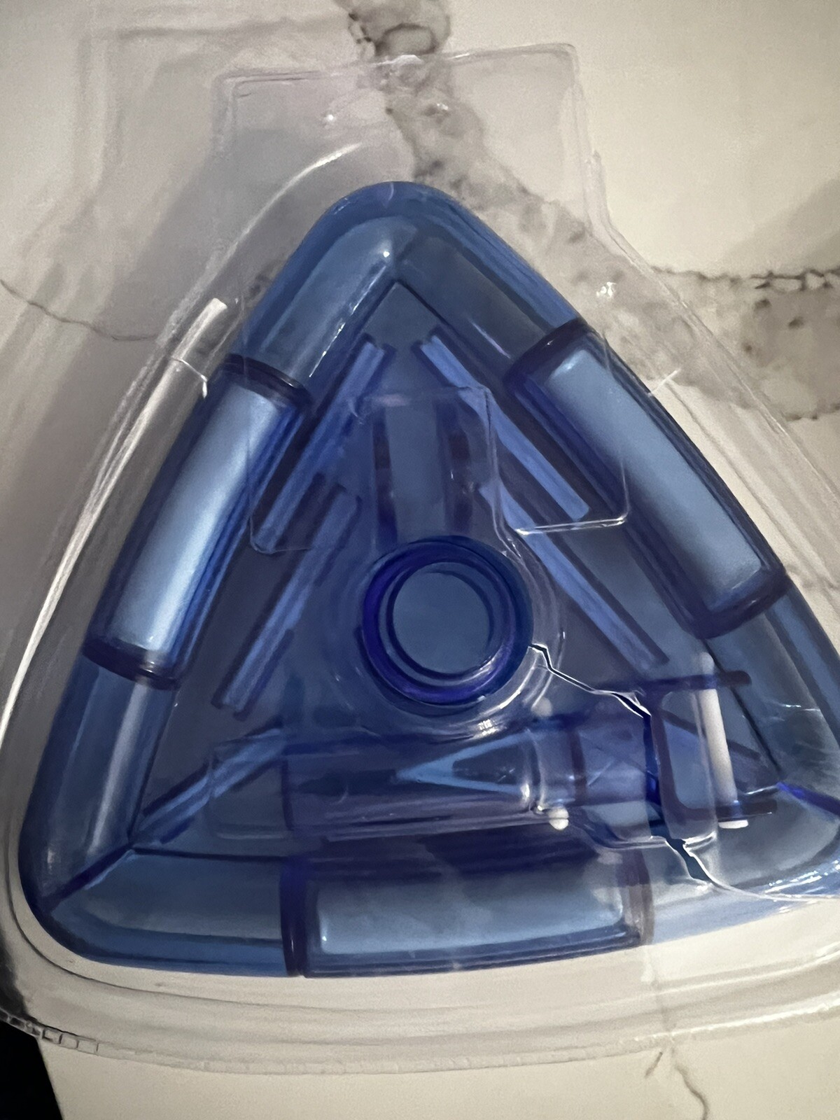 HydroTools by Swimline 8145 Clear Weighted Triangle Swimming Pool Vacuum Head