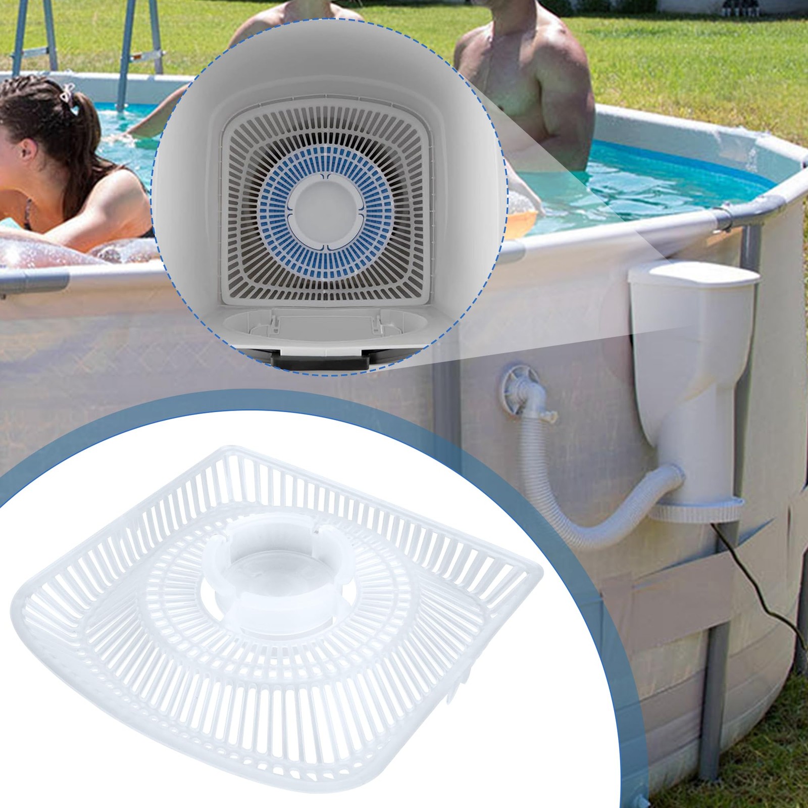P58PP1952 Skimmer Strainer Basket Compatible with Summer Waves SFX Filter Pum…