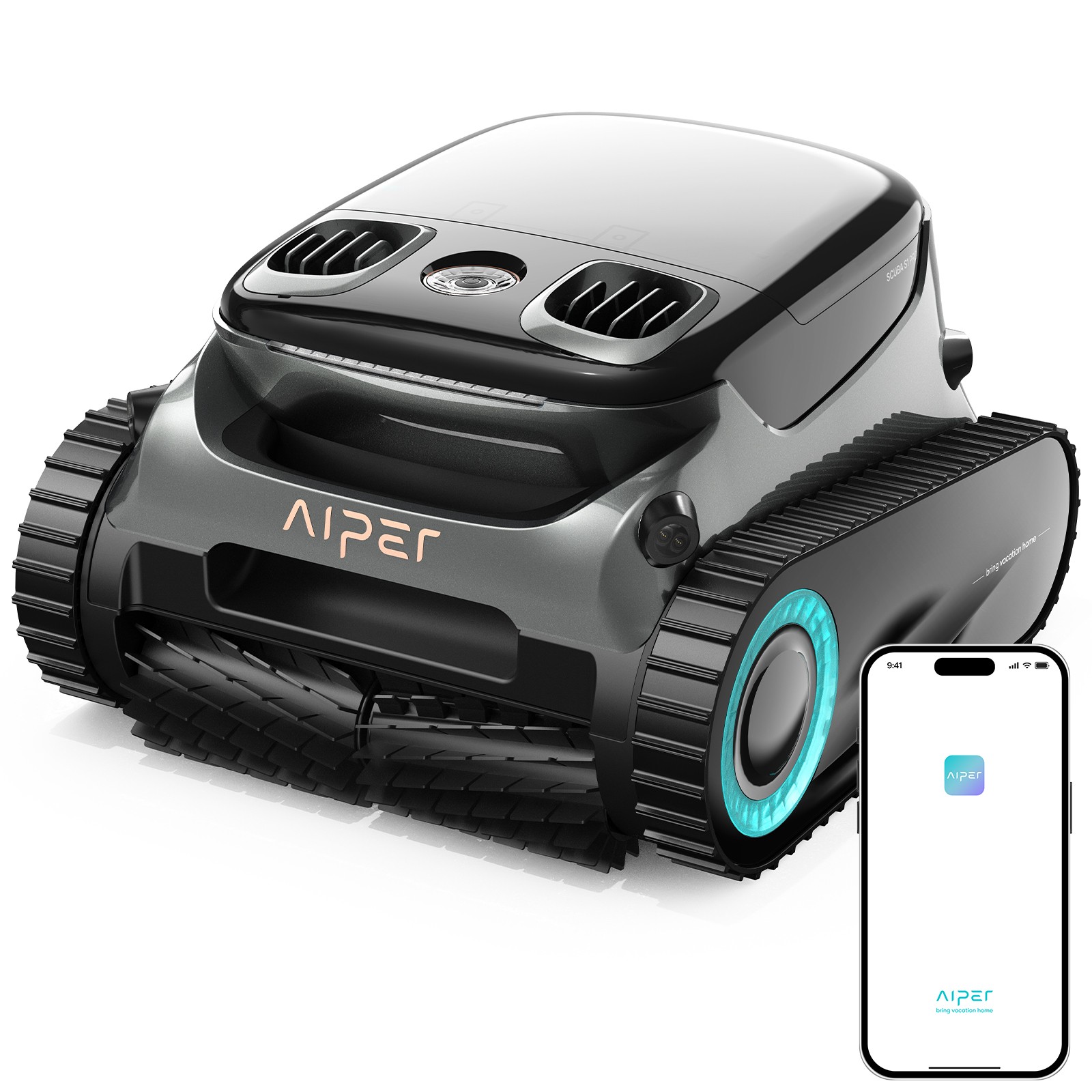 AIPER S1 pro Pool Cleaner Robotic Pool Vacuum for All Types Pools