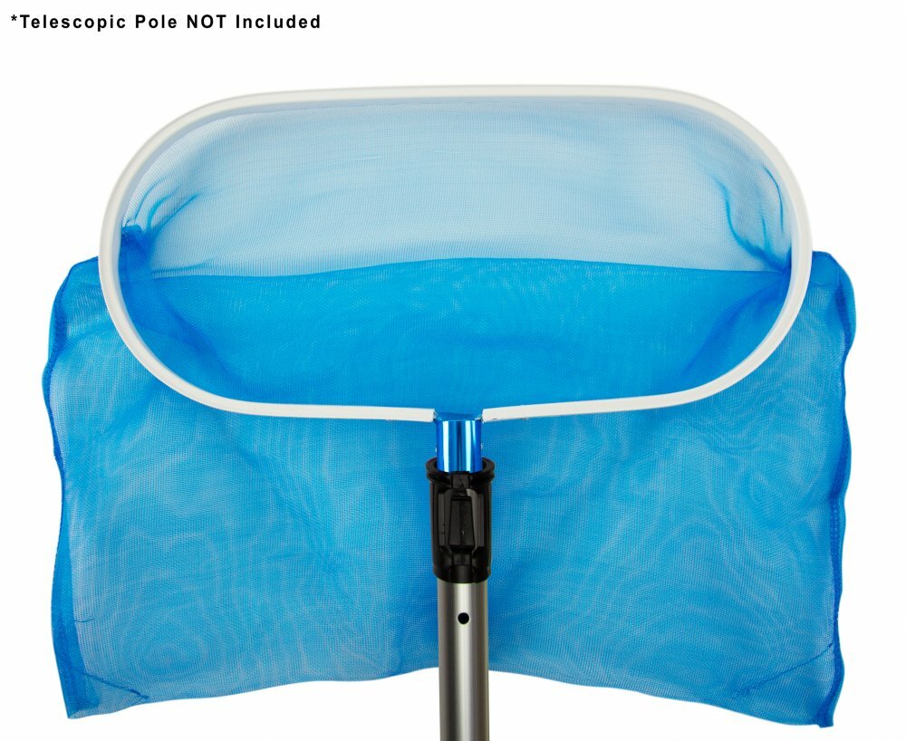 Aqua Select Premium Heavy Duty Swimming Pool Deep Bag Leaf Rake Skimmer