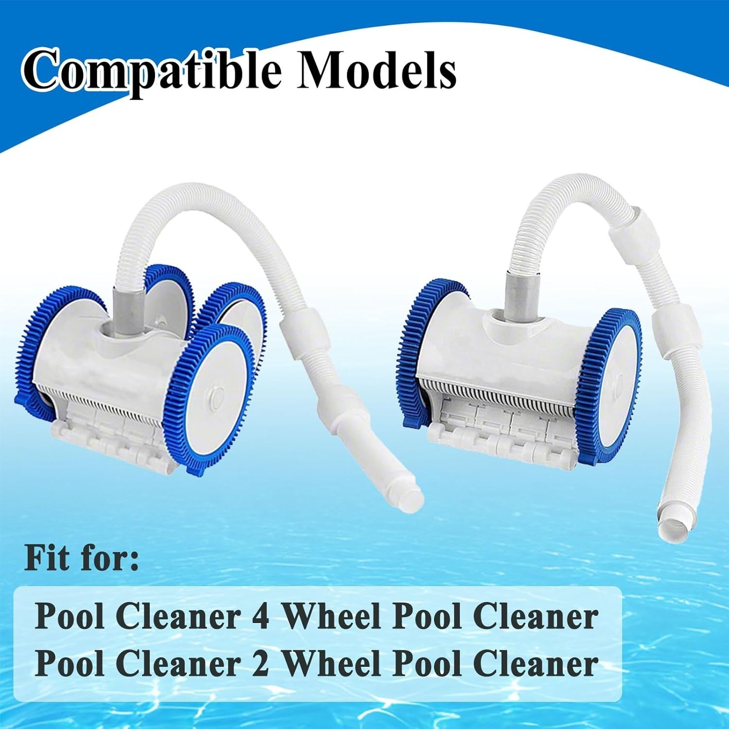 4 Pcs PVX280PK2 White Float for 2/4 Wheel Pool Cleaner Hoses, #896584000-280