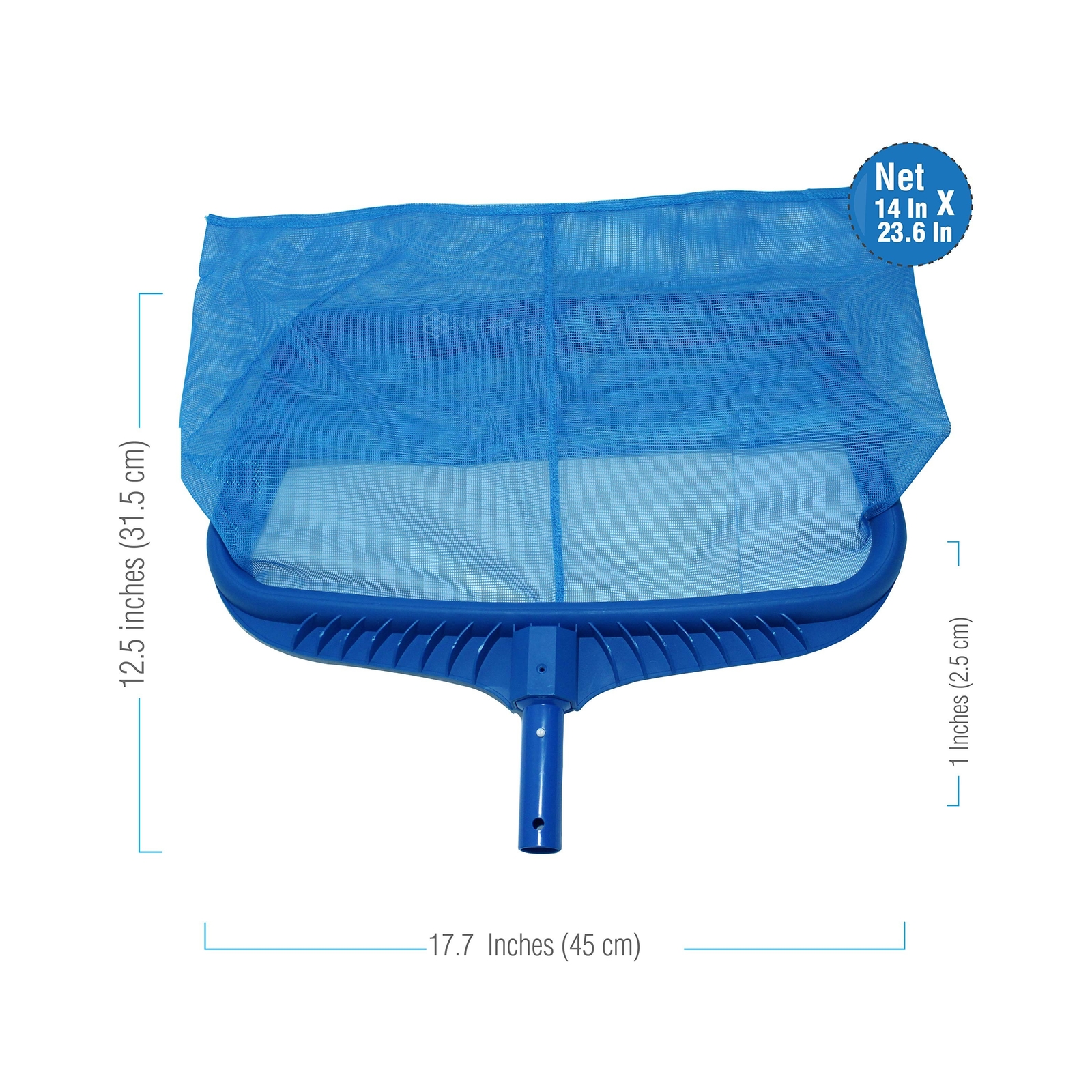 Stargoods Pool Skimmer Net, Heavy Duty Leaf Rake Cleaning Tool, Fine Mesh Net…