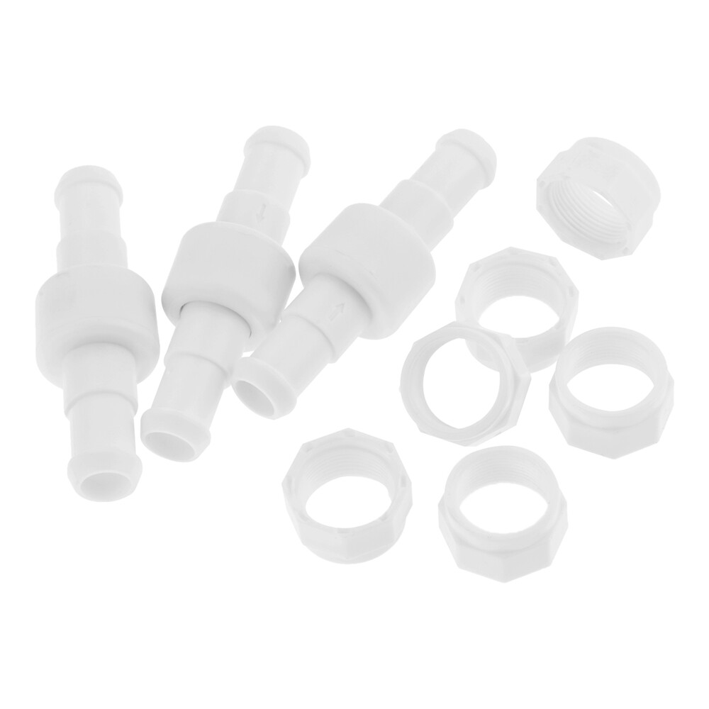 3Pcs D20 Hose Swivel 6x D15 Feed Hose Nut for Polaris Zodiac 180 280 380 480 PRO