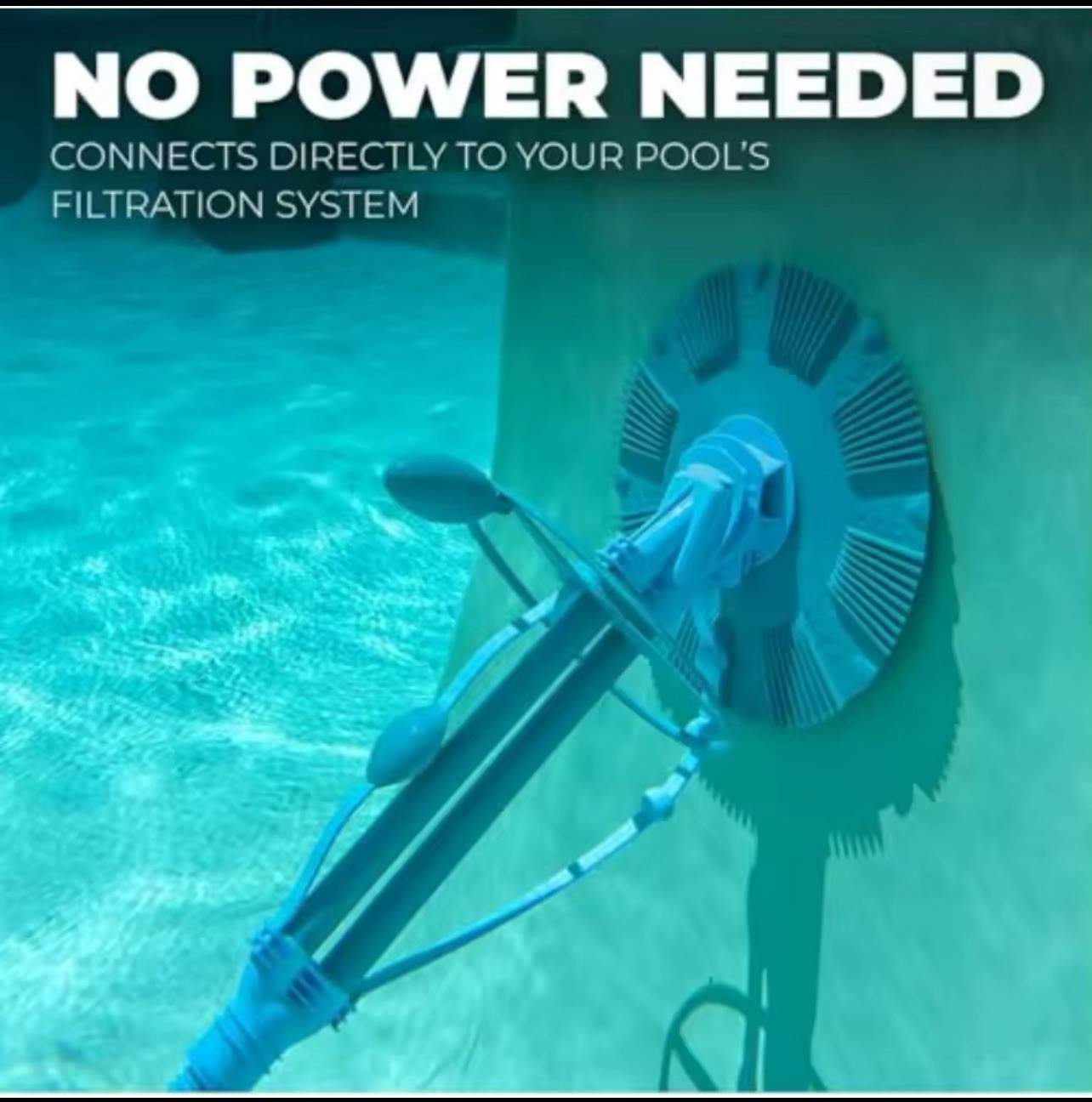 Automatic Pool Cleaner Vacuum Side Suction Wall Climb In Ground Hose Set