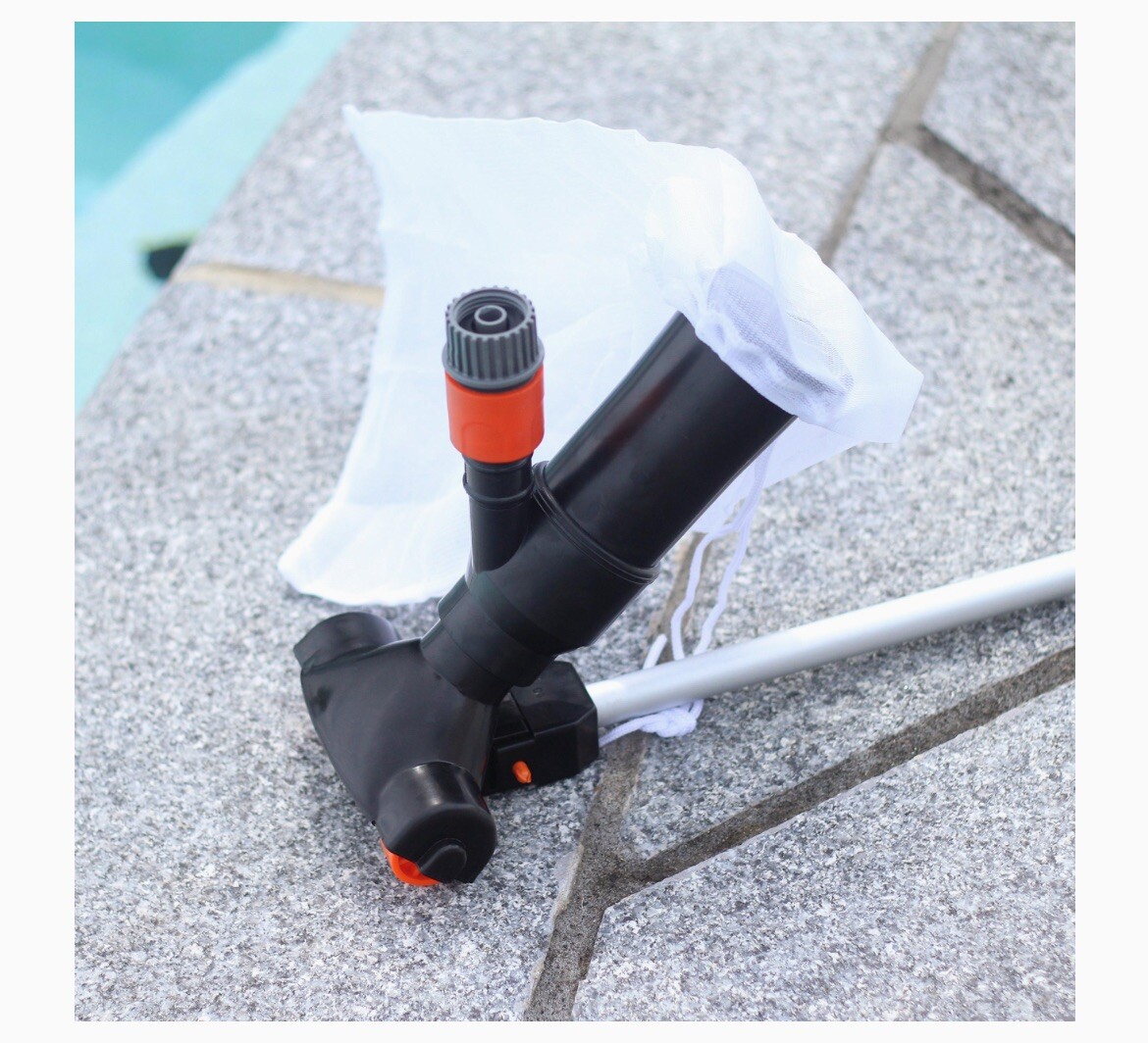 Robelle Jet Vac Kit w/ 5&prime; Pole Swimming Pool Spa Hot Tub Vacuum Pole Attachment