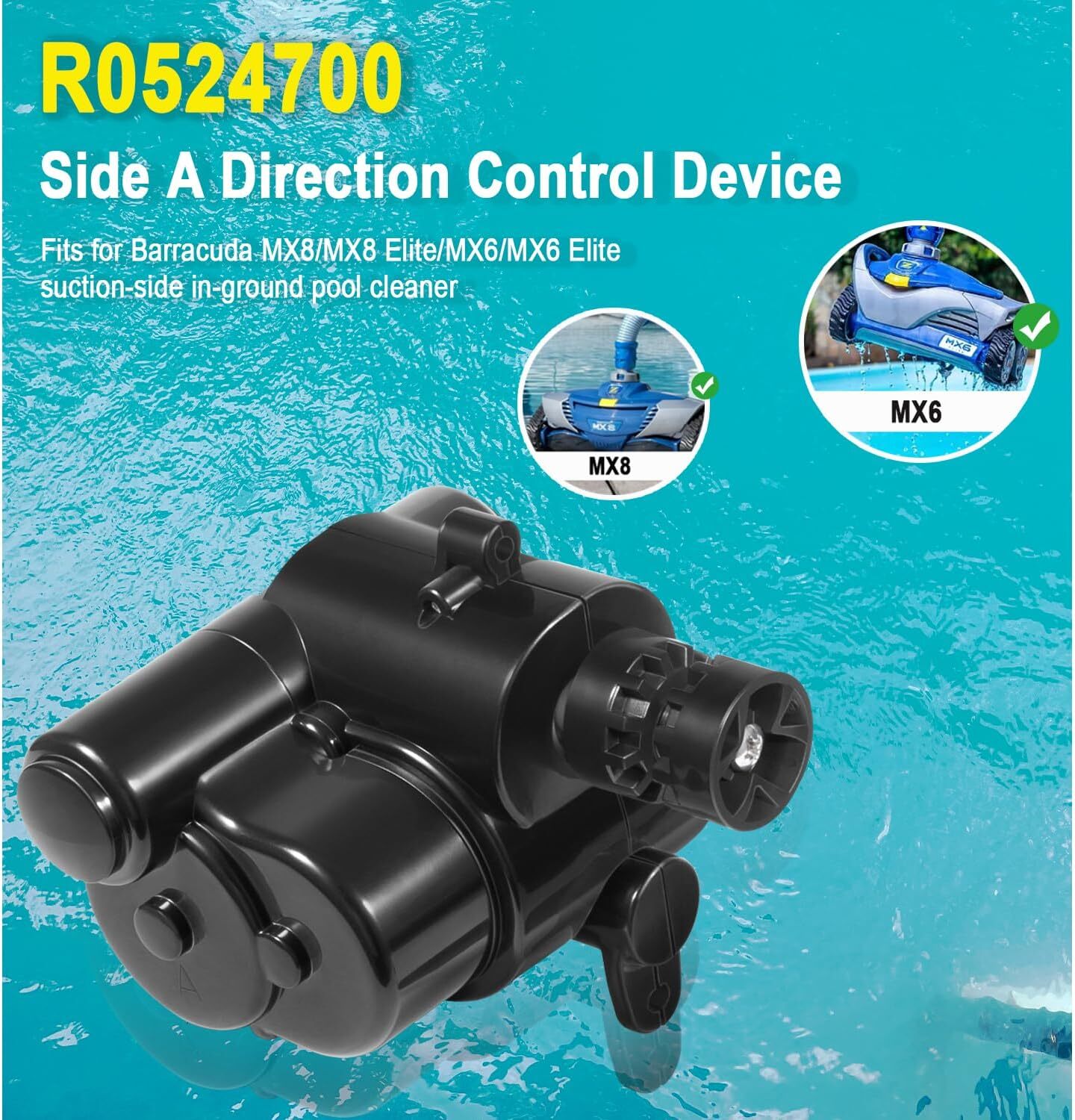 R0524700 Side A for Zodiac Baracuda MX8 MX6 Cleaner Direction Control Device