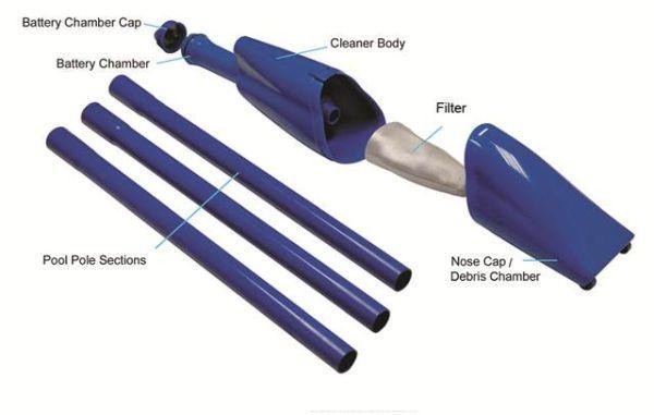 Pool Blaster Battery Powered Spa Vacuum Ultra