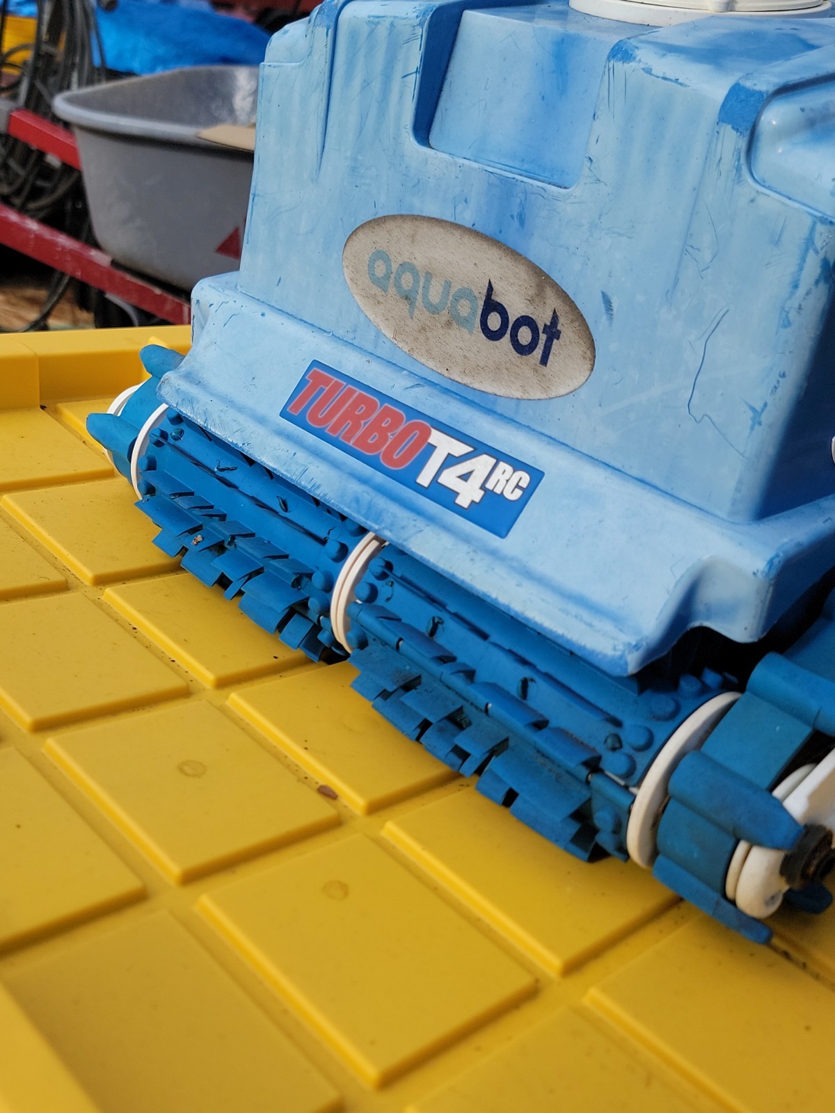 Aquabot Turbo T4RC pool robot For Parts!!!!!