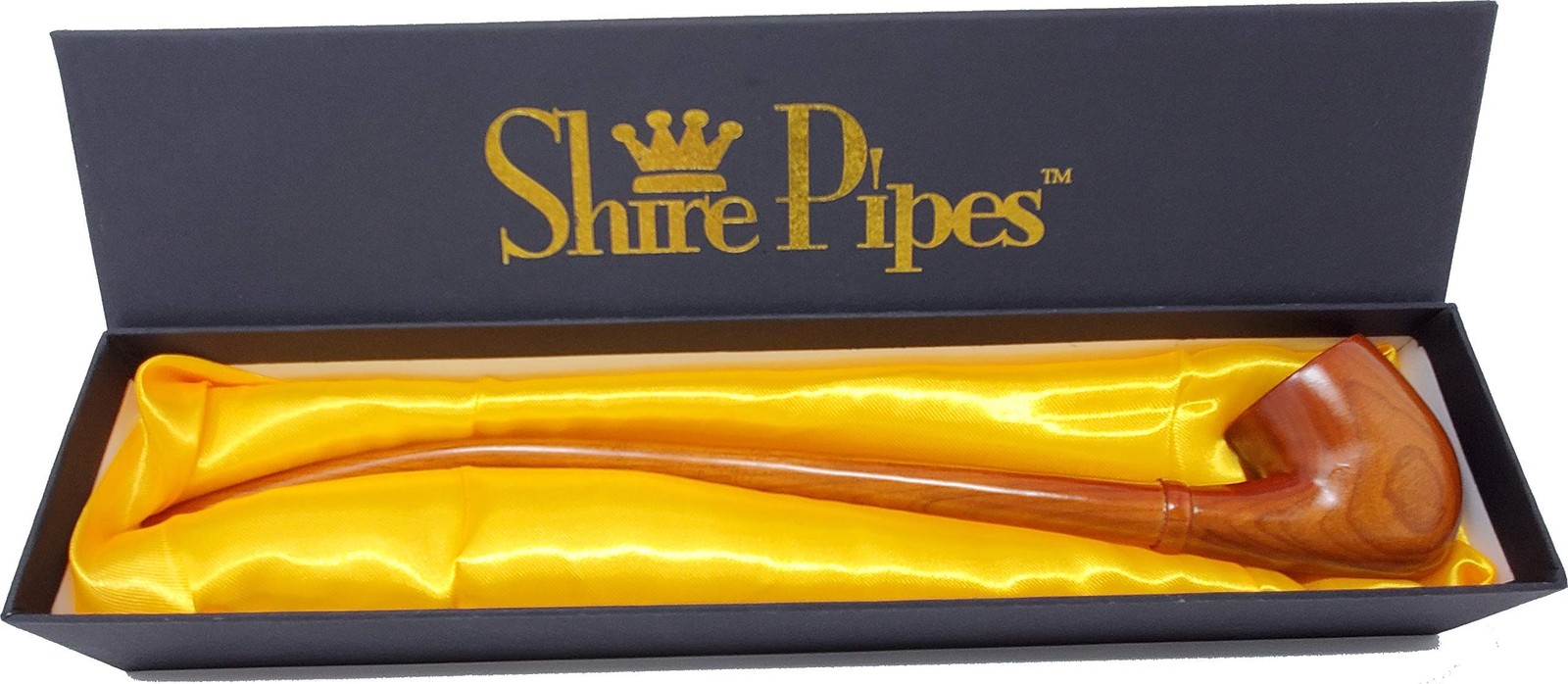 Shire Pipe Churchwarden Tomahawk – 13&Prime; / Cherry 1 Count (Pack of 1),