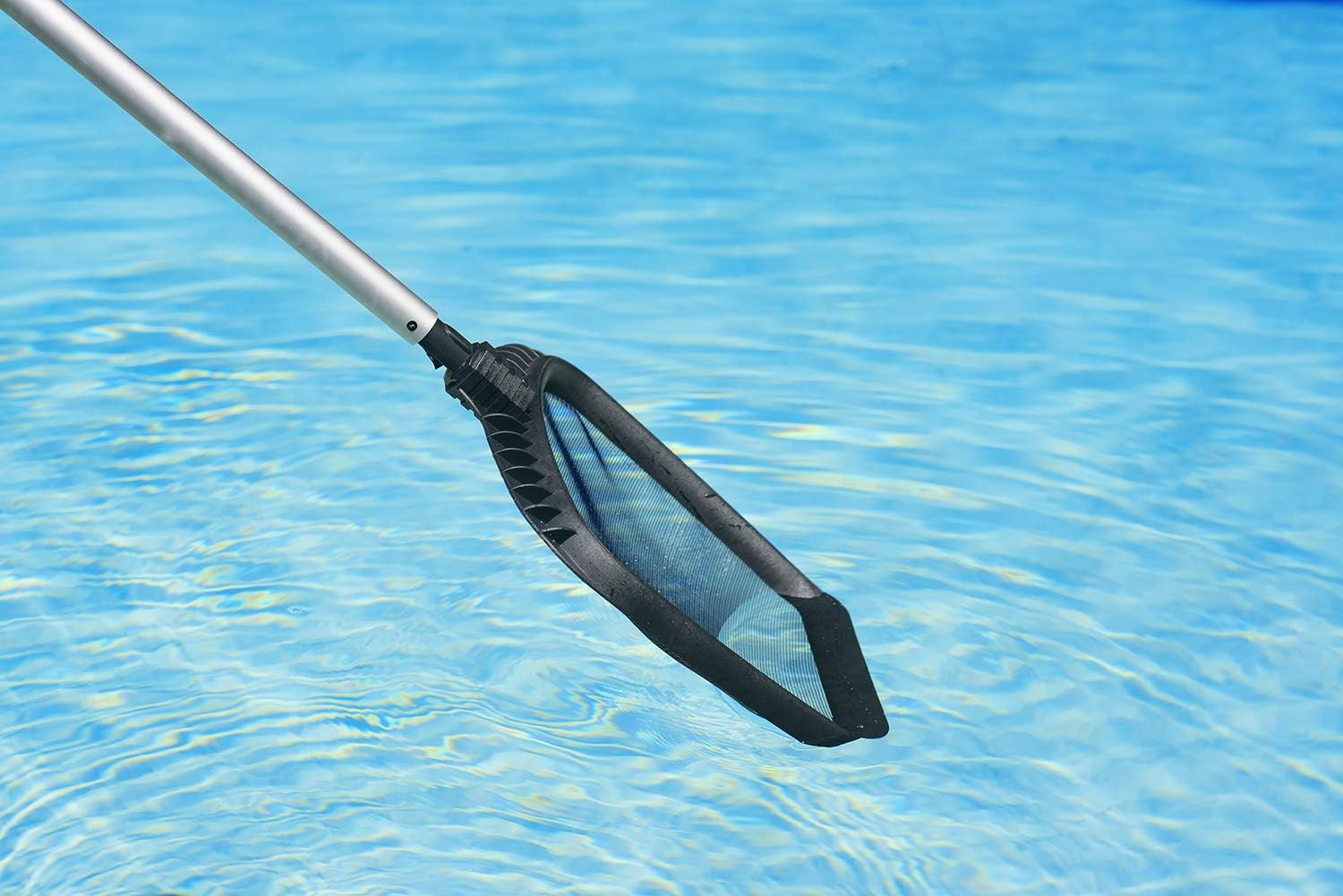 21160 Swimming Pool Molded Leaf Skimmer, Premier Collection,Neutral,Medium Black