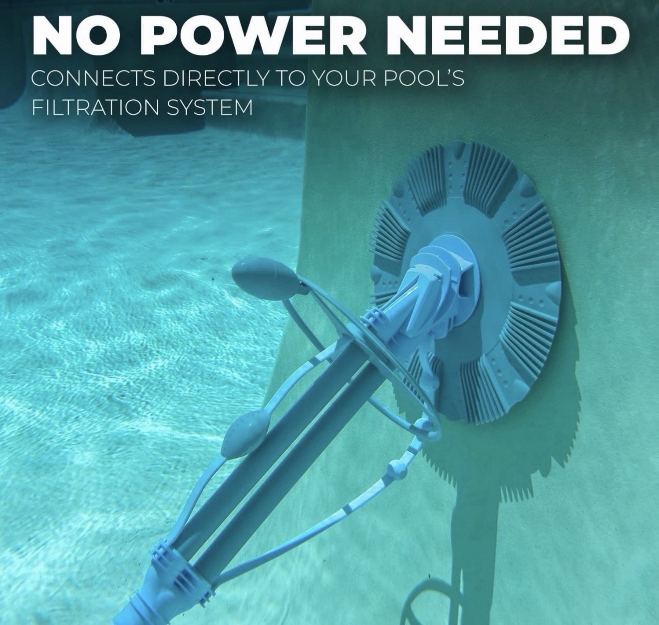 Automatic Pool Cleaner with 30ft Hose Set – In-Ground Suction Side Vacuum