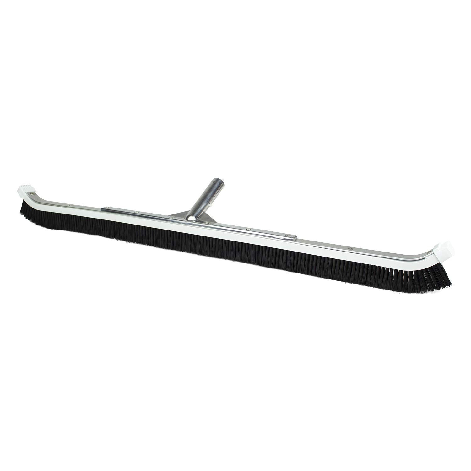 Extra-Wide 36-Inch Commercial Pool Brush Aluminum Back Nylon Bristles Safe fo…