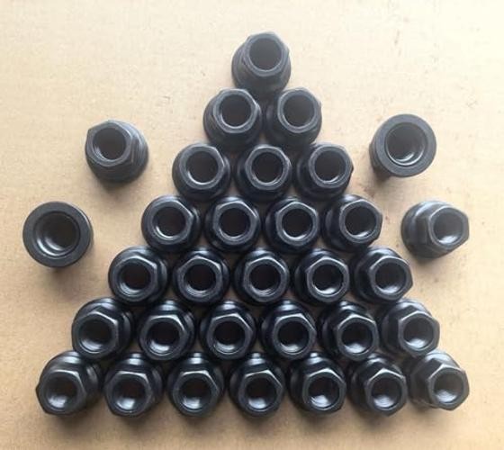 pcs M14*2 Factory Style Open-end Flange Flat Lug Nuts 611-196 Replacement 32