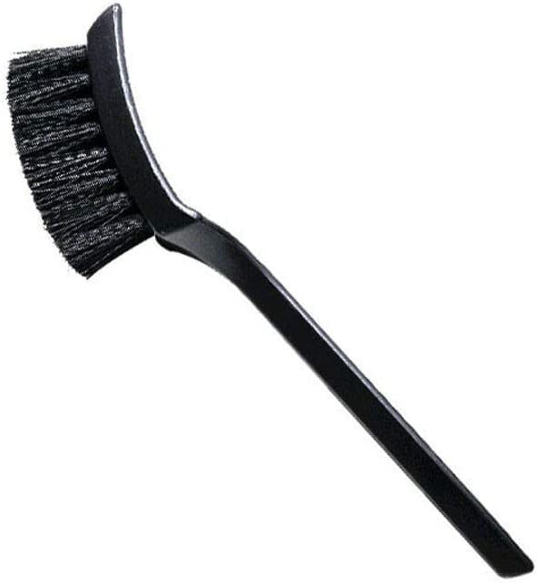 8.5” Nylon Tire Brush, Stiff Bristle Wheel Cleaning Tool, Car Floormat Scrub