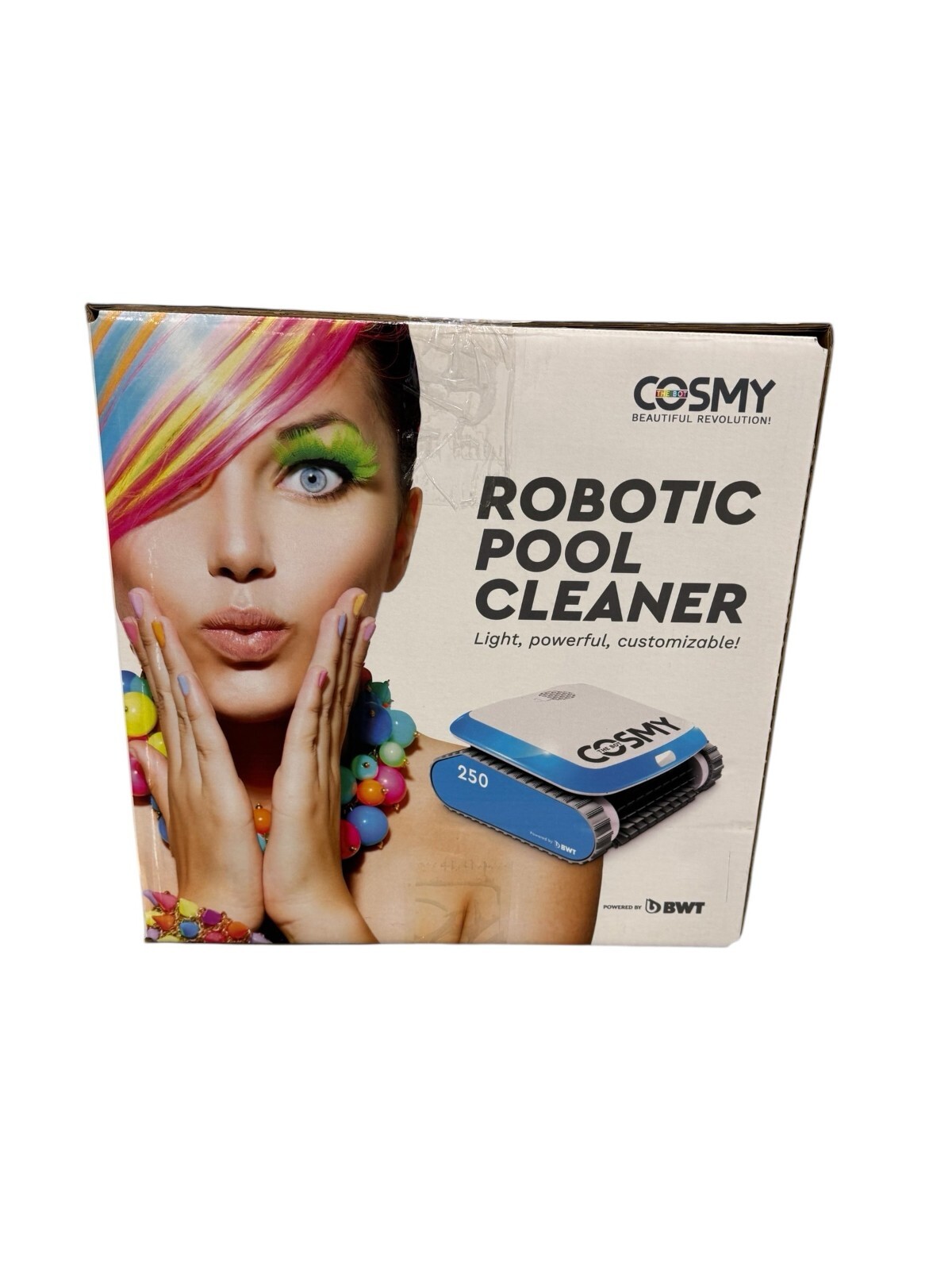 COSMY THE BOT 250 BY BWT P/N: RURN-NOYO-S2M70 ROBOTIC POOL CLEANER