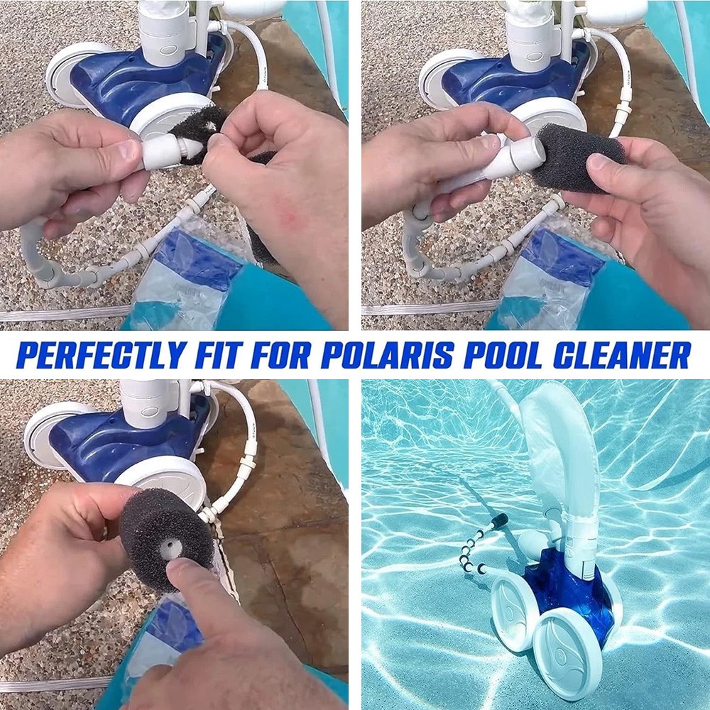 12 PK Sweep Hose Tail Scrubber 9-100-3105 For All Polaris 3-wheel Pool Cleaner