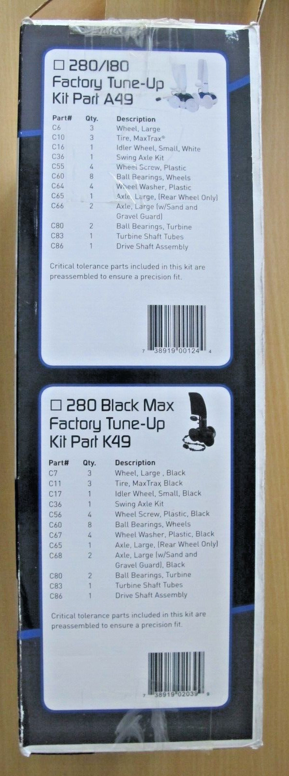 Polaris 280 BackMax Pressure Side Pool Cleaner Factory Tune-Up Kit K49 Unused