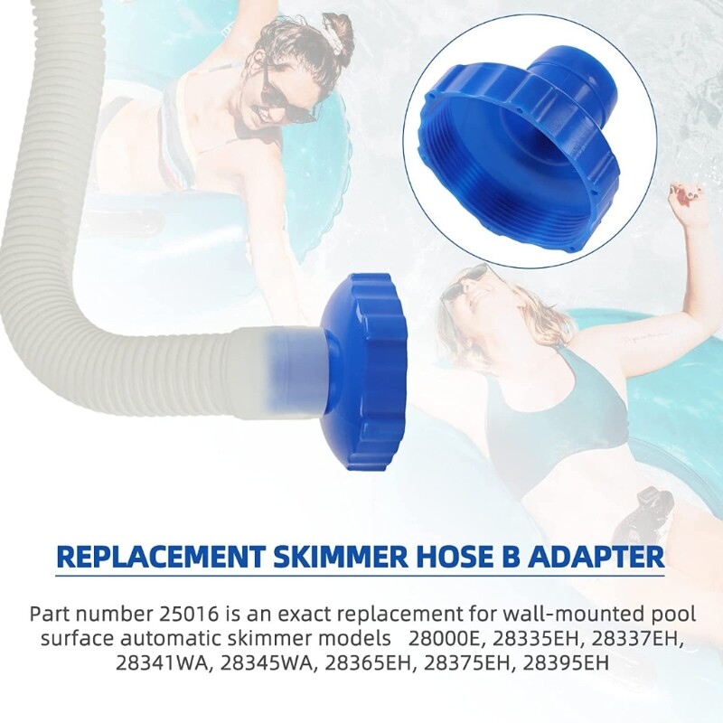 Swimming Pool Adapter Hose Connector Skimmer Wall Mount Hose Adapter for 28000E