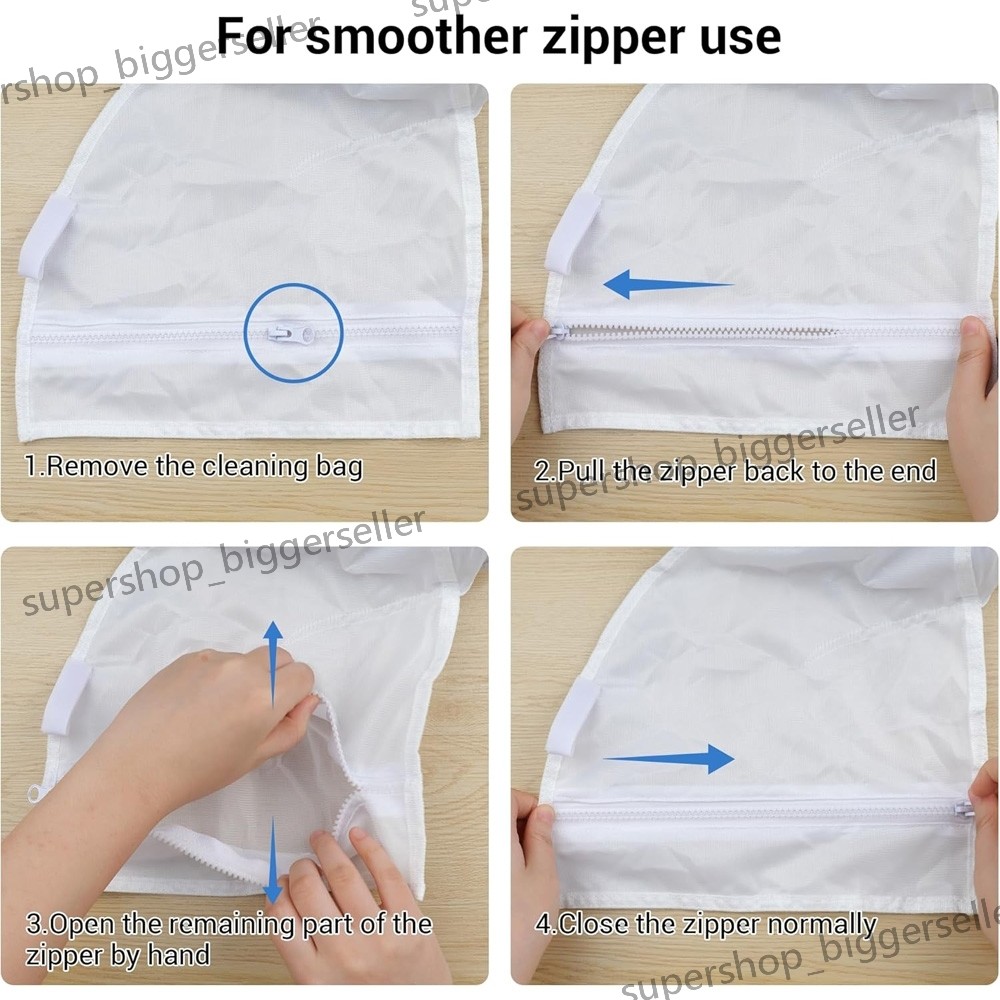 2/4 Pack 280 All Purpose Zipper Bag K13 For Zodiac Polaris 280 480 Pool Cleaners