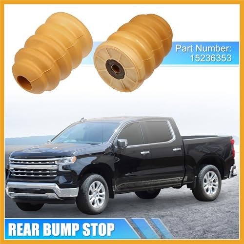 15236353 Rear Spring Bumper Rear Bump Stops Jounce Bumpers Fit for Chevrolet