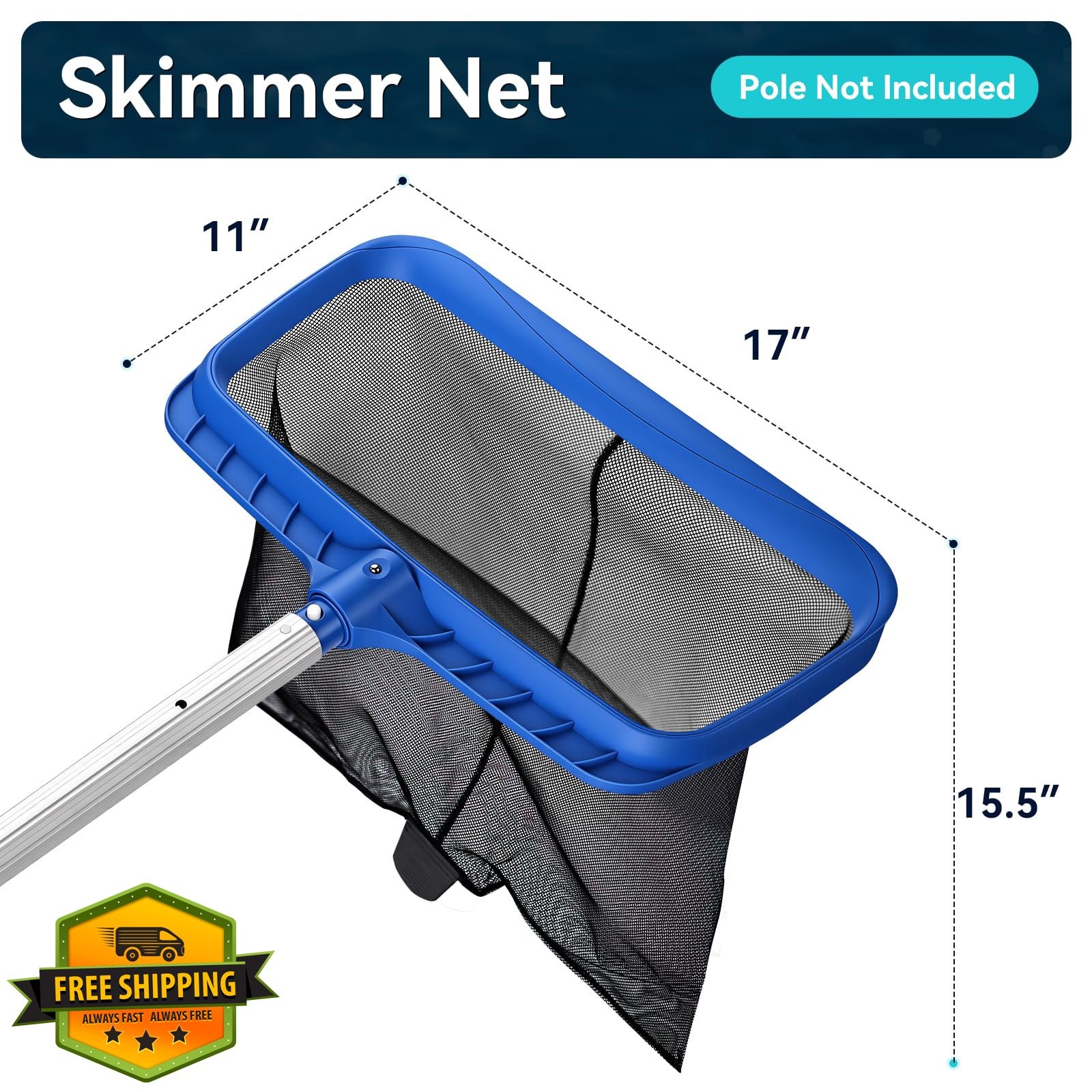 Monitok Pool Net 2 Blue-Black