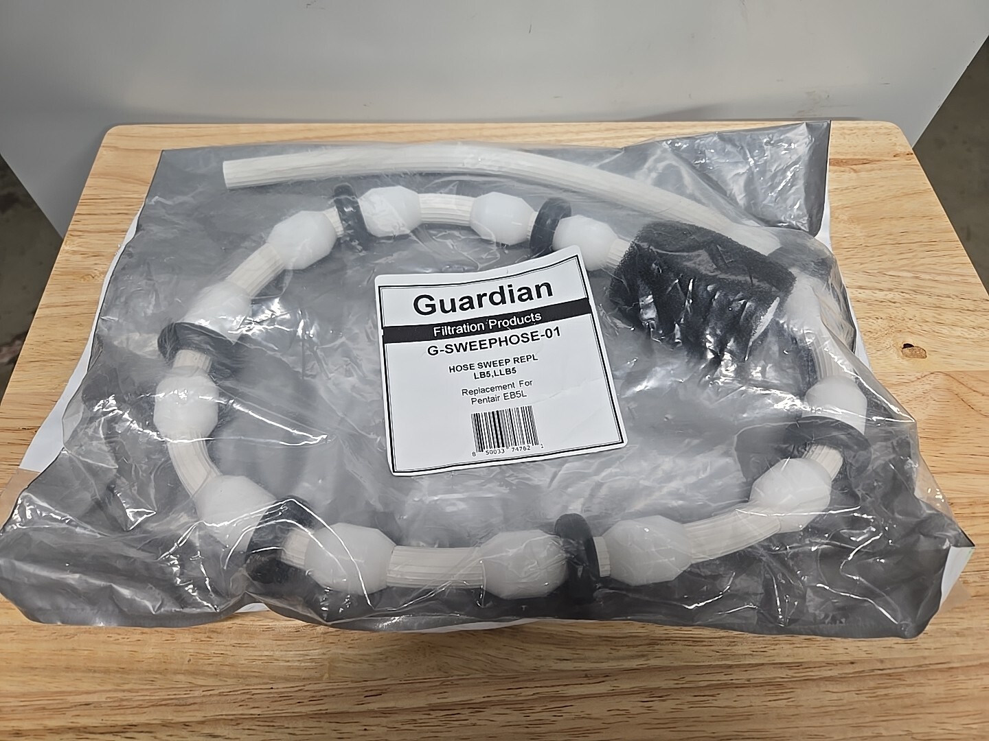 Guardian Pool Sweep Hose G-SWEEPHOSE-01 Replacement for Pentair EB5L **NEW**