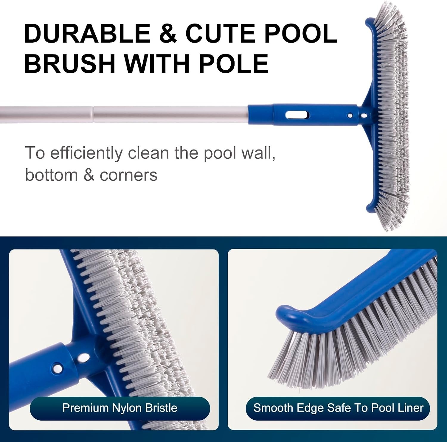 5-in-1 Pool Cleaning Kit for Above Ground & Inground Pools – Comprehensive Care