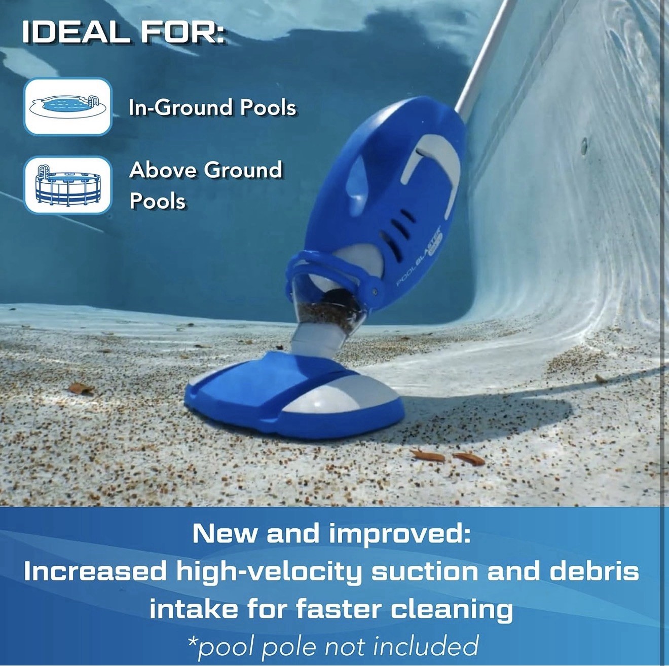 POOL BLASTER MAX Li Cordless Pool Vacuum Max Gen 2 30160ML | Great Condition