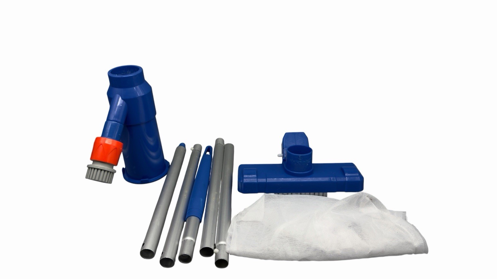 Handheld Vacuum Swimming Pool Jet Cleaner 5Section Pole Ground Spa Pond Fountain