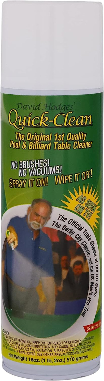 Quick Clean Pool Table Felt Cleaner Spray – Great for Pool Felt Cleaner Billiar
