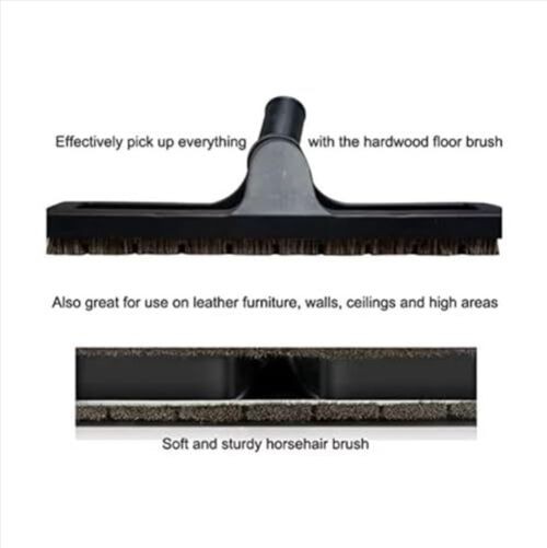12&Prime; Universal Vacuum Cleaner Attachment 360° Swivel Floor Brush Tool 1.25&Prime;